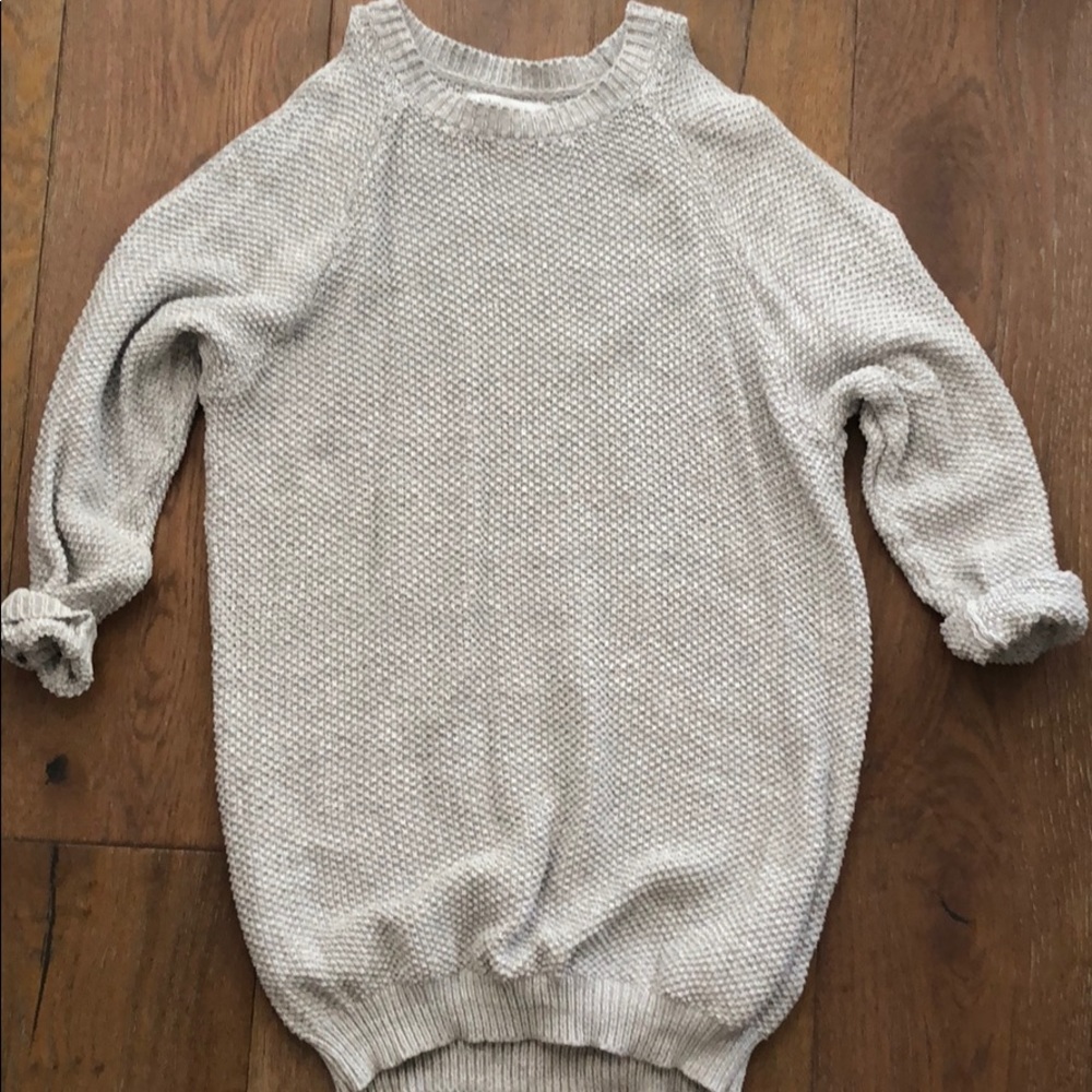 Cold-Shoulder Sweater